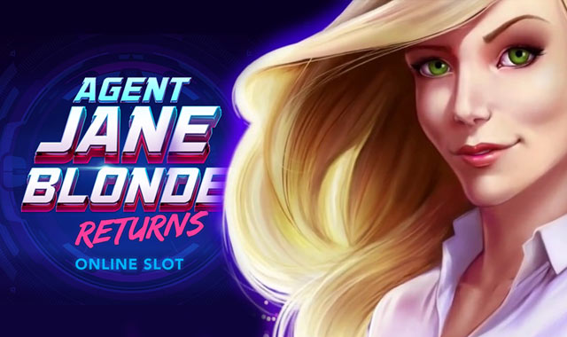 Microgaming slipper ‘Agent Jane Blonde Returns’